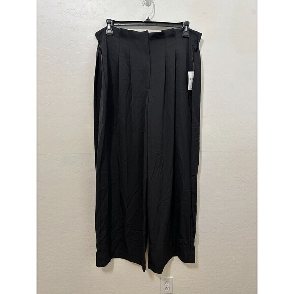 Forever 21 Womans Pleated Paperbag Trousers Size 1X Minimal Capsule Preppy Pinup - Picture 1 of 16